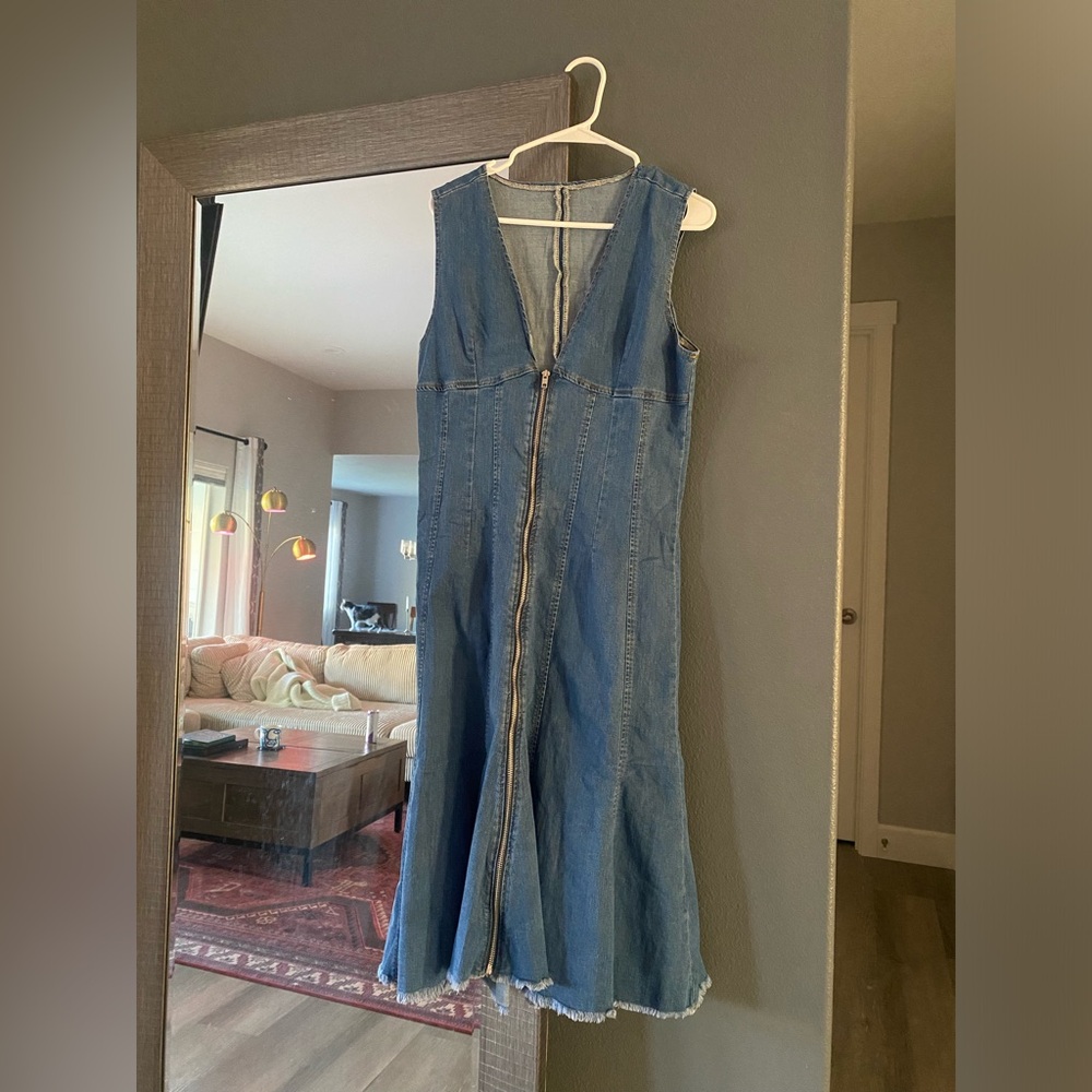 Denim dress